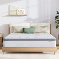 Novilla Hybrid Mattress Queen Size, 14 Inch Plush Mattress in a Box for Back Support & Pressure Relief, Supportive Comfort Foam with Pocketed Innersprings, CertiPUR-US Certified