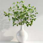 Eucalyptus Stems 32" Fake Plants Greenery for Vase Artificial Plants Indoor Bay Leaves Bathroom Decor Fake Leaves Greenery Stems Dining Room Decor Nordic (6PCS)