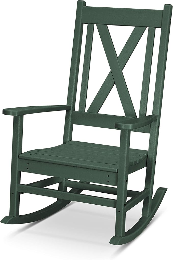POLYWOOD® Braxton Rocker, Green