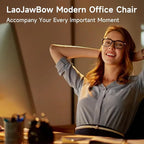 Ergonomic Office Chair - 400LB Comfy Desk Chairs with Adjustable Headrest and Lumbar Back Support, Mesh Computer Chairs with Wheels and Arms for Home Office, Study, Bedroom and Dorm (04blue)