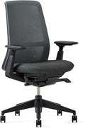 Haworth Soji Office Chair with Ergonomic Adjustments, Flexible Mesh Back (Charcoal)