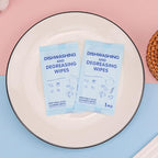 Portable Cleaning Wipes, 100 Count Dish Soap Disposable Wipes, Individually Wrapped Dish Wipe for Travel and Camping Quick Cleaningups