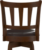 Hillsdale Presque Isle Swivel Stool, Counter Height, Cherry