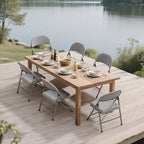 12 Pack Gray Folding Chairs with Padded Cushion for Outside, Portable Stackable Commercial Metal Foldable Chairs with Steel Frame for Home Events Office Wedding Party, 350lbs Capacity