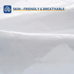 Sealy Heated Mattress Pad Queen Size Single Control for 2 Zones, 9 Heated Settings & 1-9 Hours Auto Shut Off, Luxury Quilted Bed Warmer with ETL Certified, Soft Extra-Cozy Fabric