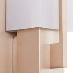 Possini Euro Design Midtown Modern Wall Sconce Lighting Burnished Brass Hardwired 15" High Fixture Rectangular White Glass for Bedroom Bathroom Bedside Living Room Home Hallway Dining Kitchen