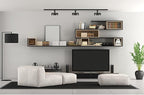 Nuvo Lighting TH444 Contemporary Modern One Light Track Head in Black Finish, 5.19 inches