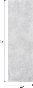 nuLOOM 2' x 6' Cozy Plush Area Rug, Machine Washable, Non-Slip, Soft Fluffy Shag Carpet for Living Room Bedroom Kids Room Nursery Home Decor, Loni Light Grey