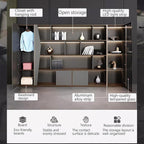 Modern Executive Desk, 102.4 inch L Shaped Desk with Storage, L Shape Corner Desk Drawers and Lockable Storage No Installation Required, Without Desk or Computer Chair (Filing Cabinet)