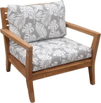 Tommy Bahama Deep Seating Lounge Cushion, 26" X 26" X 4", Tropical Chrome