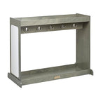 ECR4Kids Streamline Dress-Up Island, Costume Organizer, Grey Wash
