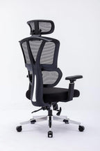 Chair Master Ergonomic High Back Mesh Office Chair, 3D Armrest, Adjustable Headrest, Variable Tilt (Nylon Casters)