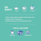 Tru Earth Compact Dry Laundry Detergent, Unscented - Up to 64 Loads (32 Sheets) | Liquidless Detergent, Travel | Packaging May Vary