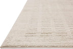 Loloi Amber Lewis Monty Collection MOT-03 Ivory/Beige 2'-7" x 4', .50" Pile Height, Area Rug