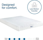 Cool Gel Twin XL Mattress 8 Inch Memory Foam Medium Firm, Gel Memory Foam Mattress Twin XL Cooling, Made in the USA, 8" Depth with Pressure Relief, CertiPUR-US Certified Fiberglass Free, Bed