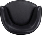 Parker Living Barolo - Vintage Onyx Genuine Italian Leather Swivel Club Chair