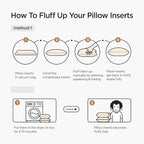 Acanva 16x16 Throw Pillow Inserts Set of 4, Premium Polyester Fiber Fill Square Sham Stuffer Cushion for Sofa, Bed, Couch and Chair, Machine Washable, 16x16 Inch(for 14x14 Cover), White 4 Count