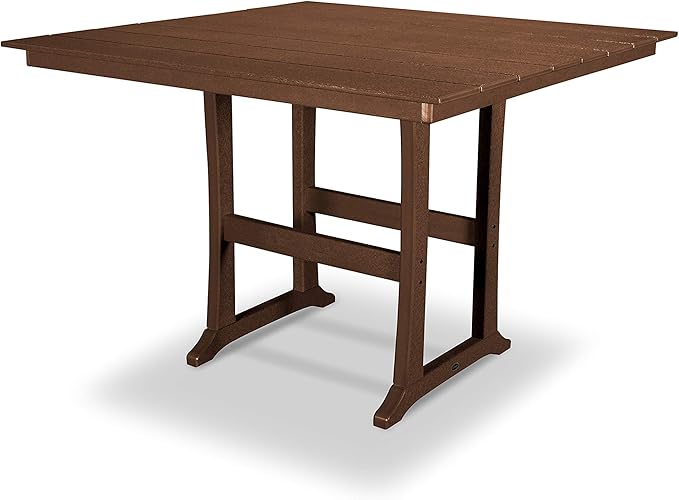 POLYWOOD® Tables Bar Table, Teak