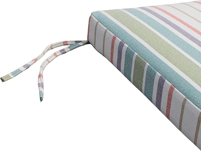 Tommy Bahama Bench Cushion, 44" X 16" X 2.5", Bandeau Pastel