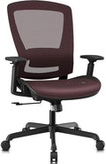 ELABEST T96 Mesh Office Chair,Ergonomic Computer Desk Chair,Sturdy Task Chair- Adjustable Lumbar Support & Armrests,Tilt Function,Comfort Wide Seat,Swivel Home Office Chair