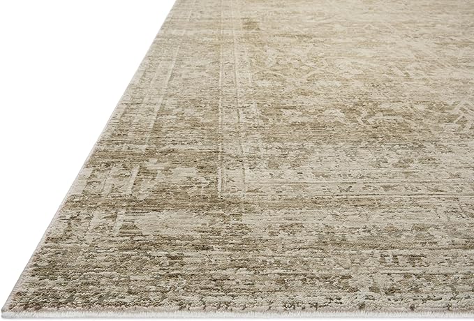 Loloi Amber Lewis Honora Collection HON-01 Khaki/Beige 9'-6" x 13' Area Rug