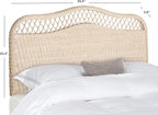 Safavieh Home Collection Sephina White Washed Rattan Headboard (Queen)
