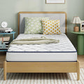 Novilla 8 inch Queen Mattress, Foam and Spring Hybrid Mattress Queen Size with Adaptive Foam for Pressure Relieving & Breathable Comfort, CertiPUR-US Certified-Ideal for Youth & Guest Rooms