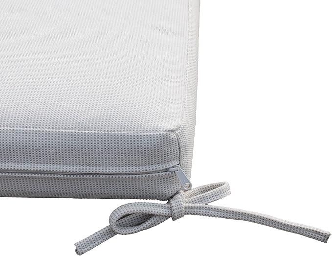 Tommy Bahama Bench Cushion, 48" X 16" X 2.5", Bamboo Bay Bone