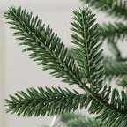 Balsam Hill European Silver Fir - Elegant Artificial Christmas Tree with True Needle Foliage Available Unlit or with LED Clear Lights, Unlit, 9'