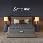 Beautyrest Days End Plush Pillow Top 14.75" Mattress - Full - Cooling Tech, Supportive Durable Pocketed Coils, Pressure Relief, Motion Separation; 100 Night Sleep Trial and 10 Year Warranty