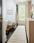 Loloi Chris Loves Julia Chris Collection CHR-05 Ivory/Slate 11'-6" x 15', .50" Pile Height, Area Rug
