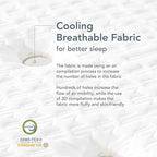 EPITEX Silverluxe Plus Full Size Mattress, 10 Inch Cooling Gel Memory Foam Full Mattress in a Box, Individual Pocket Spring for Low Motion Transfer, Medium Firm Mattress, Gray