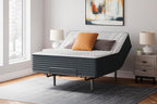 Signature Design by Ashley Hybrid 1400 14 Inch Extra Plush Gel Memory Foam Mattress with Edge Support for Pressure Relief, California King, Fiberglass Free, Mattress in A Box