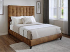 Bomber Jacket Brown Sutton King Headboard