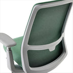 Haworth Soji Office Chair with Ergonomic Adjustments, Flexible Mesh Back (Juniper)