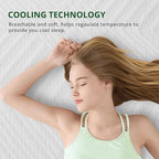 10 Inch RV Mattress Short Queen, Cooling Gel Green Tea Mattress for RVs, Campers & Trailers, CertiPUR-US Certified, Designed & Assembled in The USA, Medium Firm, 75"×60"×10"