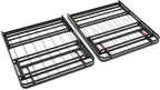 Amazon Basics Bed Frame with Storage, Foldable Metal Platform, Sturdy Steel, No Box Spring Needed, 14-inch High, Tool-Free Setup, Queen Size, Black