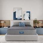 Beautyrest Days End Medium Firm 12" Hybrid Mattress - Twin - Cooling Tech, Supportive Durable Pocketed Coils, Pressure Relief, Motion Separation; 100 Night Sleep Trial and 10 Year Warranty