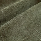 Foindtower Pack of 2 Soft Textured Chenille Throw Decorative Pillow Covers Square Accent Solid Cushion Cover Cozy Neutral Farmhouse Pillow Case for Couch Sofa Bedroom Living Room 22x22 Inch,Dark Green