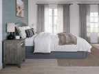 AFI, Warren Queen Platform Bed with Twin XL Trundle, Grey
