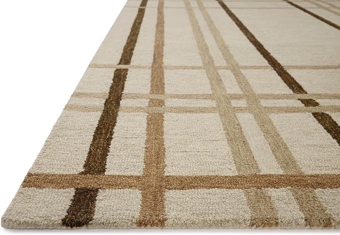 Loloi Magnolia Home by Joanna Gaines Waylon Collection WAY-01 Natural/Bark 11'-6" x 15' Area Rug