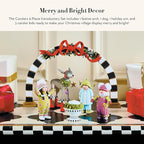 MACKENZIE-CHILDS Patience Brewster Carolers Figure Set, Cute Christmas Figurine Home Decor, 6 Pieces