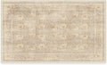 RUGGABLE x Morris & Co Washable Area Rug – Pimpernel Vintage Stone 3x5, Stain-Resistant, Non-Slip – Small Machine Washable Rugs for Living Room, Bedroom, Hallway, Entryway & Office–with Cushioned Pad