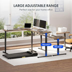 FLEXISPOT L Shaped Standing Desk, 63 x 55 Inch Electric Height Adjustable Corner Desk, Sit Stand Computer Workstation, Preset Controller, Home Office, Black Frame with Rustic Brown Top, Black Drawer