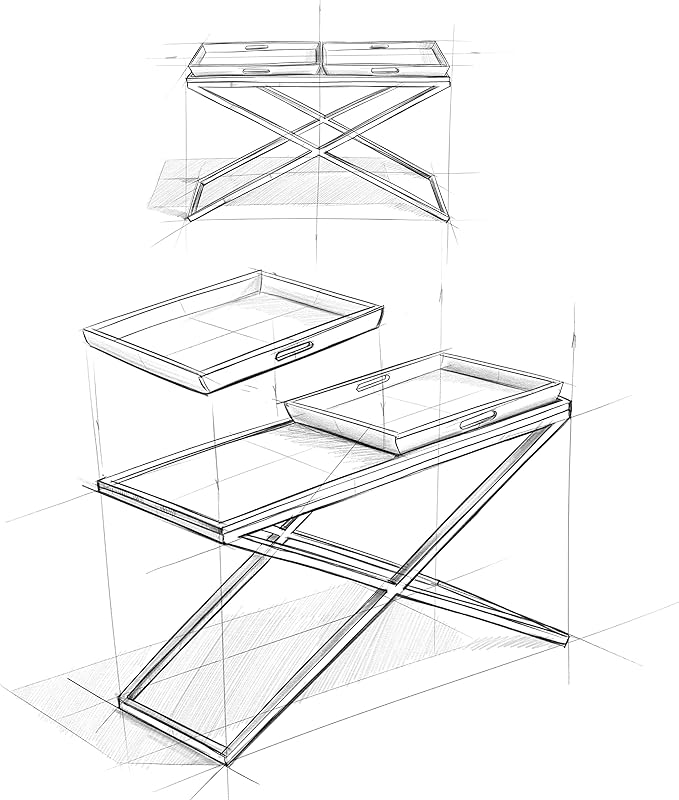 SIMPLIHOME Damien SOLID AGED ELM WOOD and Metal 50 inch Wide Modern Industrial Console Table in Distressed Natural Elm for the Living room Entryway and Bedroom