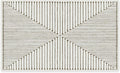 RUGGABLE x Jonathan Adler Machine Washable Modern Area Rug – Inkdrop Camel & Ivory 3x5, Stain-Resistant, Non-Slip – Small Rugs for Living Room, Bedroom, Hallway, Entryway & Office–with Standard Pad
