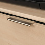 Sauder Clifford Place Commercial Office Credenza, for TVs up to 46", in a Natural Maple Finish