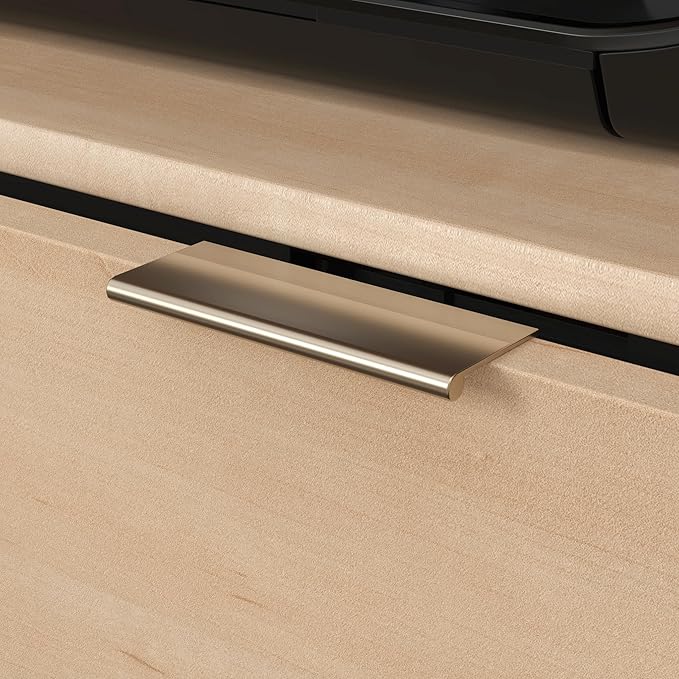 Sauder Clifford Place Commercial Office Credenza, for TVs up to 46", in a Natural Maple Finish