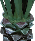 Pure Garden Set of 2 Giant Agave Faux Plants - 52-Inch Fake Succulents with Pots - Artificial Trees Blend Southwestern Style with Modern Home Decor