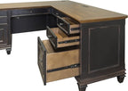 Martin Furniture Hartford L-Shaped Desk, Brown